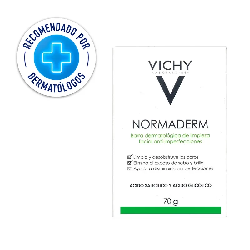 LIMPIEZA FACIAL JABON EN BARRA NORMADERM PIEL GRASA/ACNE X 70 G