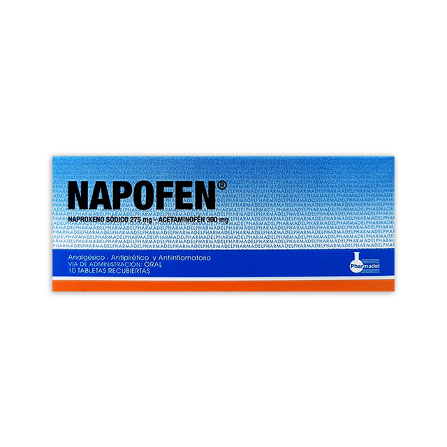 NAPOFEN TABLETAS 300/275MG x 10