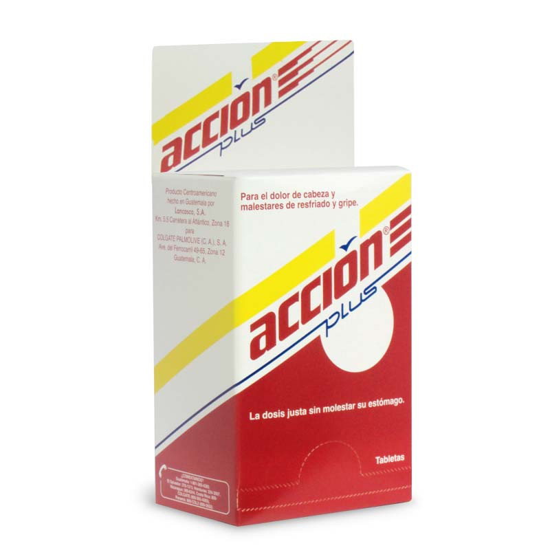 ACCION PLUS TABLETAS X 204