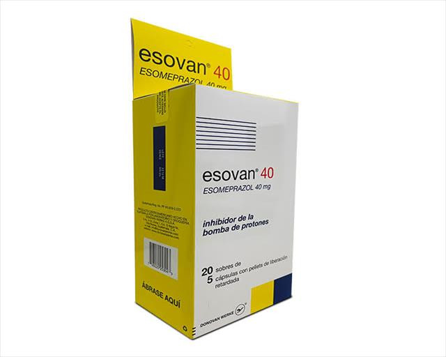 ESOVAN 40MG CAPSULAS X 100 (DISPENSADOR)