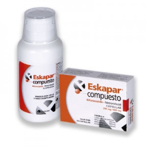 ESKAPAR COMPUESTO CAPSULAS 200MG/600MG X 20
