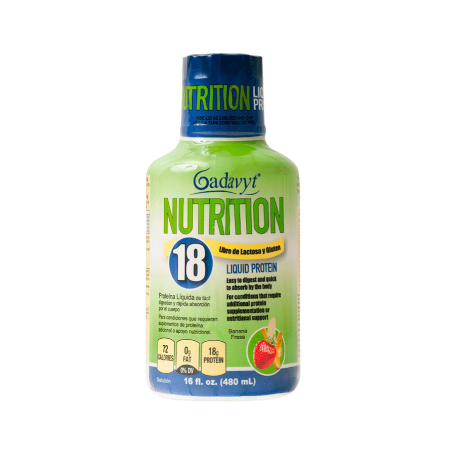 GADAVYT NUTRITION 18 X 480 ML SUSPENSION ORAL