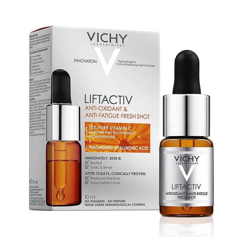 TRATAMIENTO FACIAL ANTIEDAD VICHY VITAMINA C ANTI OXIDANTE X 10 ML