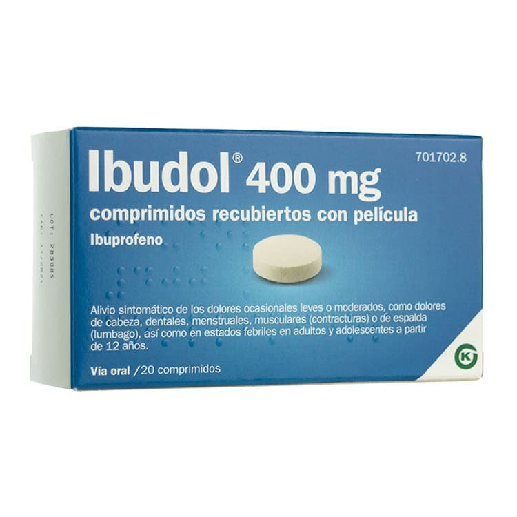 IBUDEL TABLETAS 400MG X 20
